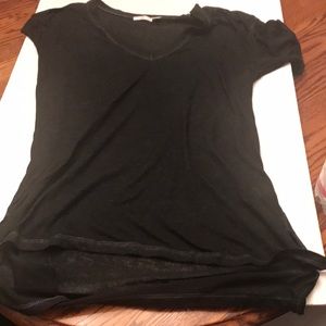 Black tee shirt